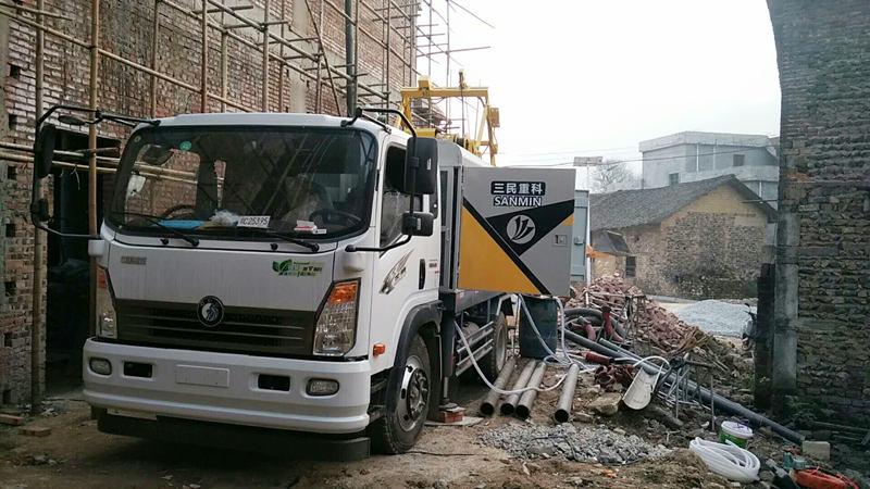 混凝土泵車 混凝土泵車